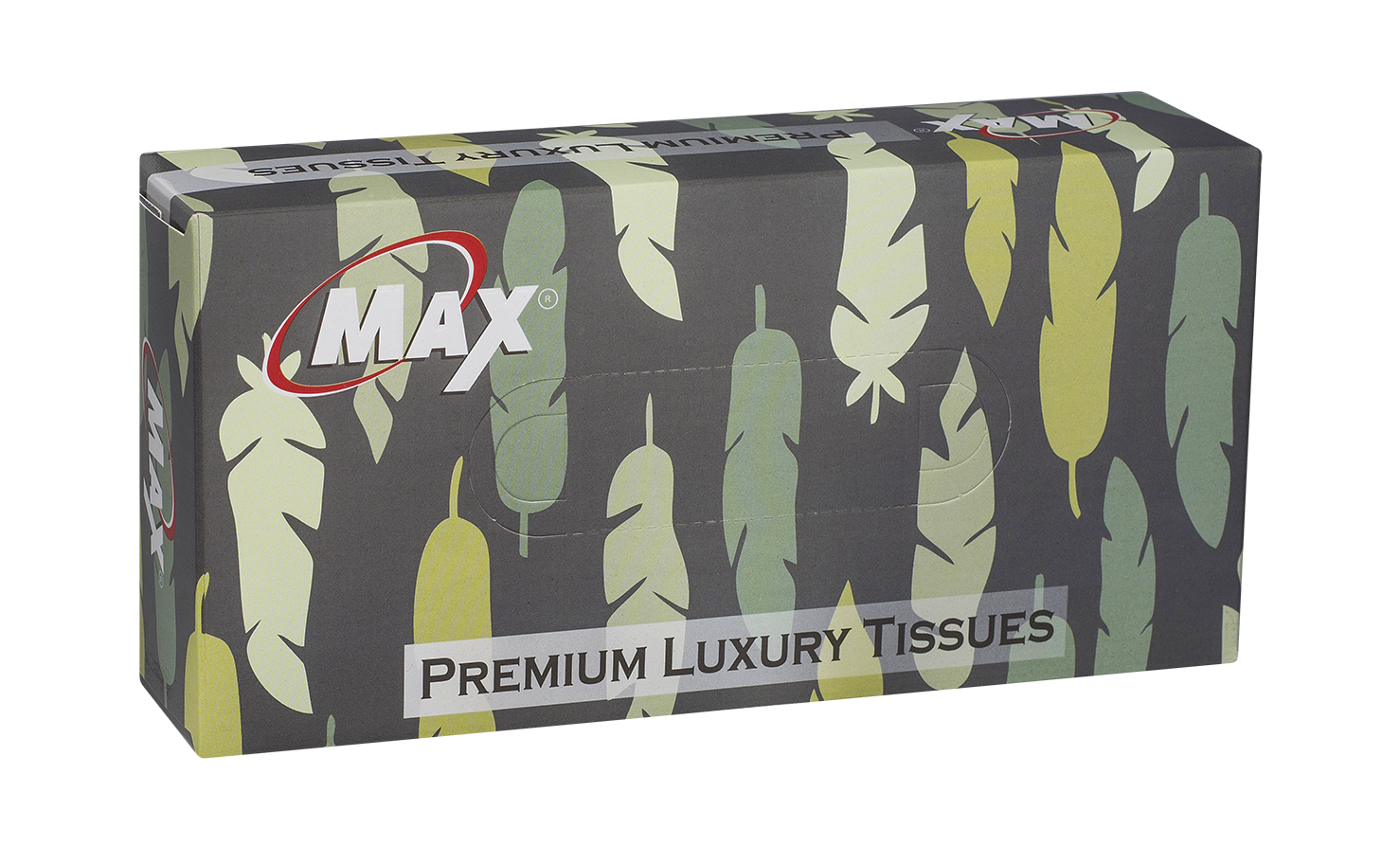 Max Facial Tissue Autumn Leaf - 80 Pulls | Virgin Facial Tissue Box | Pack of 12