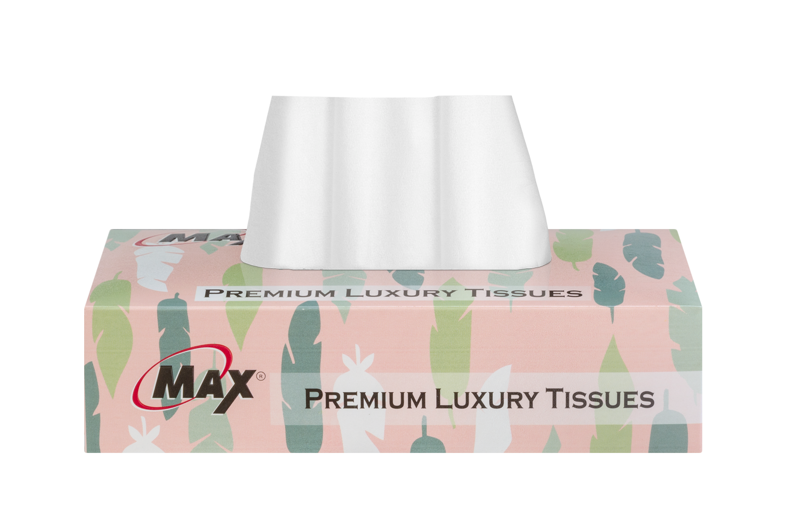 Max Facial Tissue Autumn Leaf - 80 Pulls | Virgin Facial Tissue Box | Pack of 12